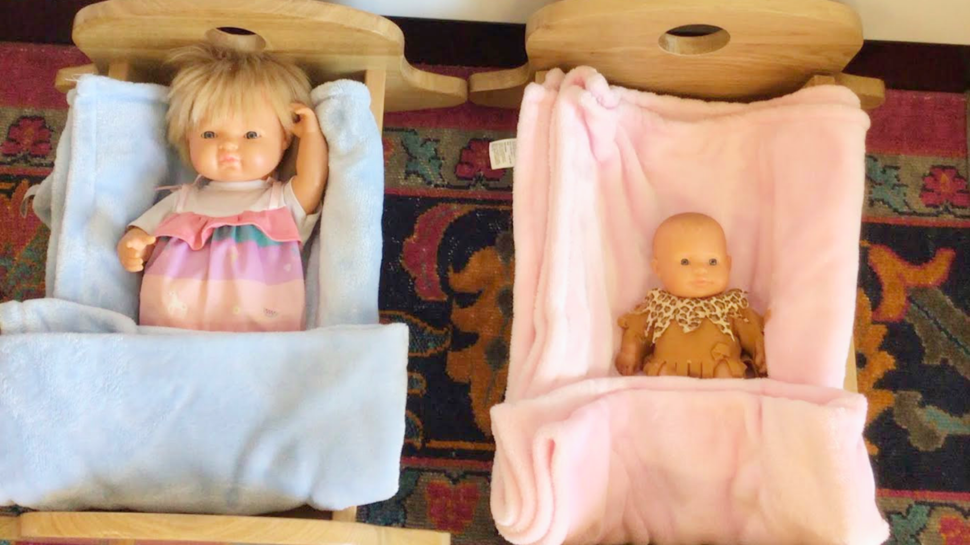 Baby dolls and dramatic play